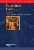 Securities Law (Concepts & Insights) (Concepts & Insights) 1566626323 Book Cover