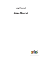 Acque Minerali 3752479701 Book Cover