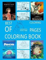 Best of Studio Ghibli Coloring Pages Coloring Book 1721164324 Book Cover
