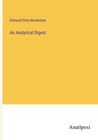 An Analytical Digest 3382813459 Book Cover