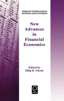 New Advances in Financial Economics (Series in International Business and Economics) (Series in International Business and Economics) (Series in International Business and Economics) 0080424082 Book Cover