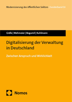Digitalisierung Der Verwaltung in Deutschland: Zwischen Anspruch Und Wirklichkeit (German Edition) 3756017044 Book Cover