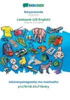 BABADADA, Ikinyarwanda - Leetspeak (US English), inkoranyamagambo mu mashusho - p1c70r14l d1c710n4ry: Kinyarwanda - Leetspeak (US English), visual dictionary (Kinyarwanda Edition) 3751136142 Book Cover