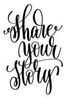 Share Your Story: 6x9 College Ruled Line Paper 150 Pages 1099718864 Book Cover