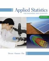 Applied Statistics for Engineers and Scientists (with CD-ROM) 0534467199 Book Cover