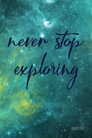 Bucket List: Never Stop Exploring Couples Travel Bucket List 1088770509 Book Cover