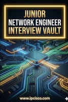 Junior Network Engineer Interview Vault: Real Technical Interview Questions & Answers for Entry-Level & CCNA Candidates (IPCisco Interview Vault) B0GWTWKHL3 Book Cover