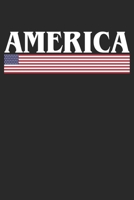 Notebook: America Gift Dot Grid 6x9 120 Pages 1692498207 Book Cover