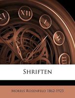 Shriften Volume 01 1287601596 Book Cover