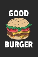 Burger Notizbuch: Burger Notizbuch für Liebhaber / Notizheft / Notizblock A5 (6x9in) Dotted Notebook / Punkteraster / 120 gepunktete Seiten (German Edition) 1675543259 Book Cover