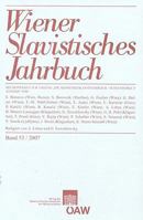 Wiener Slavistisches Jahrbuch: Band 53 / 2007 3700139594 Book Cover