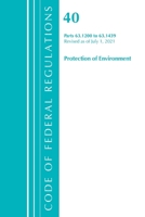 Title 40 Environment 63.1200-63.1439 1636719260 Book Cover