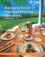 Managing Service in Food and Beverage Operations with Answer Sheet (AHLEI) & Managing Service in F&B Operations Online Component (AHLEI) -- Access Card Package (4th Edition) 0133380017 Book Cover