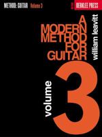Modern Method for Guitar (Volume 3) 0876390173 Book Cover