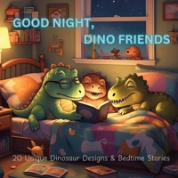 Good Night, Dino Friends: Creative Dinosaur Designs and Stories to Fuel Imaginations with Dino Dreams B0DXQD8Q1T Book Cover