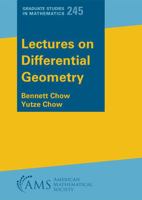 Lectures on Differential Geometry 1470478048 Book Cover