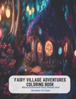 Fairy Village Adventures Coloring Book: More Enchanted Fairy Homes And Gardens To Color B0C5KLNZLD Book Cover