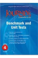 Houghton Mifflin Harcourt Journeys: Common Core Benchmark Tests and Unit Tests Consumable Grade 4 0547871619 Book Cover