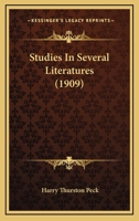 Studies in Several Literatures 1437108482 Book Cover