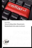 Vins Marchés Financiers 3838175298 Book Cover