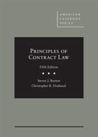 Principles of Contract Law - CasebookPlus 1640205144 Book Cover