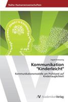 Kommunikation "Kinderleicht" 3639473787 Book Cover