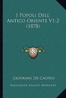 I Popoli Dell' Antico Oriente V1-2 1164956213 Book Cover