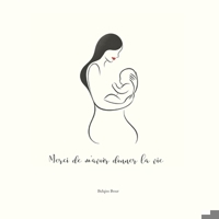 Merci de m'avoir donné la vie M (French Edition) B0DYZ3HDSC Book Cover