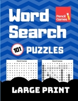 Word Search: 101 Large Print Puzzles, For Adults 1092391177 Book Cover