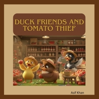Duck Friends and Tomato Thief: bedtime stories for kids B0GFKXH5XL Book Cover