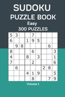 Sudoku Puzzle Book Easy: 300 Puzzles Volume 1 B08CWBFD3Z Book Cover