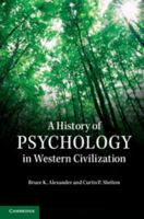 A History of Psychology in Western Civilization 0521189306 Book Cover