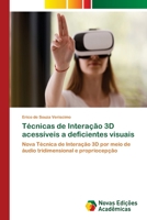 Técnicas de Interação 3D acessíveis a deficientes visuais 6202040092 Book Cover