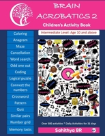 Brain Acrobatics Level 2: Children's activity book - Intermediate level for children aged 10 and above B0DS2RBFH5 Book Cover