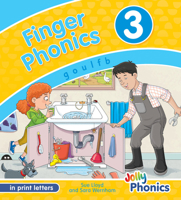Finger Phonics Book 3: In Print Letters (American English Edition) 1844146618 Book Cover