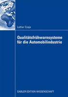 Qualitatsfruhwarnsysteme Fur Die Automobilindustrie 3834913960 Book Cover