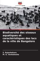 Biodiversité des oiseaux aquatiques et caractéristiques des lacs de la ville de Bangalore (French Edition) 6208819474 Book Cover