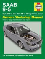 Saab 9-5 Petrol & Diesel Service and Repair Manual: 2005-2010 (Haynes Service and Repair Manuals) 1844258912 Book Cover