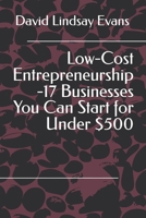 Low-Cost Entrepreneurship -17 Businesses You Can Start for Under $500 B0DZJ51HNY Book Cover