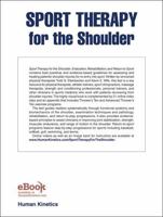 Sport Therapy for the Shoulder 145043164X Book Cover