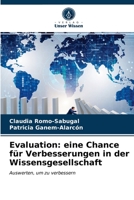 Evaluation: eine Chance für Verbesserungen in der Wissensgesellschaft 6203355194 Book Cover