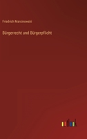 Bürgerrecht und Bürgerpflicht 3368257102 Book Cover