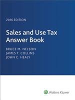 Sales and Use Tax Answer Book 0808091549 Book Cover