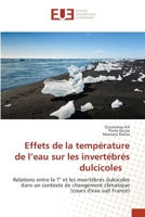 Effets de la température de l'eau sur les invertébrés dulcicoles 6203427047 Book Cover