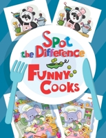 Spot the Difference: Funny Cooks B08P1H4P1G Book Cover