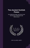 Two ancient Scottish poems; the Gaberlunzie-man and Christ's Kirk on the Green. With notes and observations. By John Callander, 3337006884 Book Cover