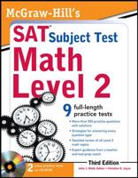 McGraw-Hill's SAT Subject Test Math Level 2 With CD-ROM, 3rd Edition (McGraw-Hill's SAT Math Level 2 0071763708 Book Cover