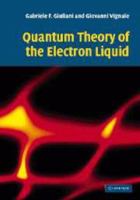 Quantum Theory of the Electron Liquid 051161991X Book Cover