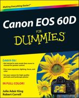Canon EOS 60D For Dummies 1118004892 Book Cover