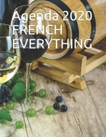Agenda 2020 FRENCH EVERYTHING: Journal notes semaine (French Edition) 1655680684 Book Cover